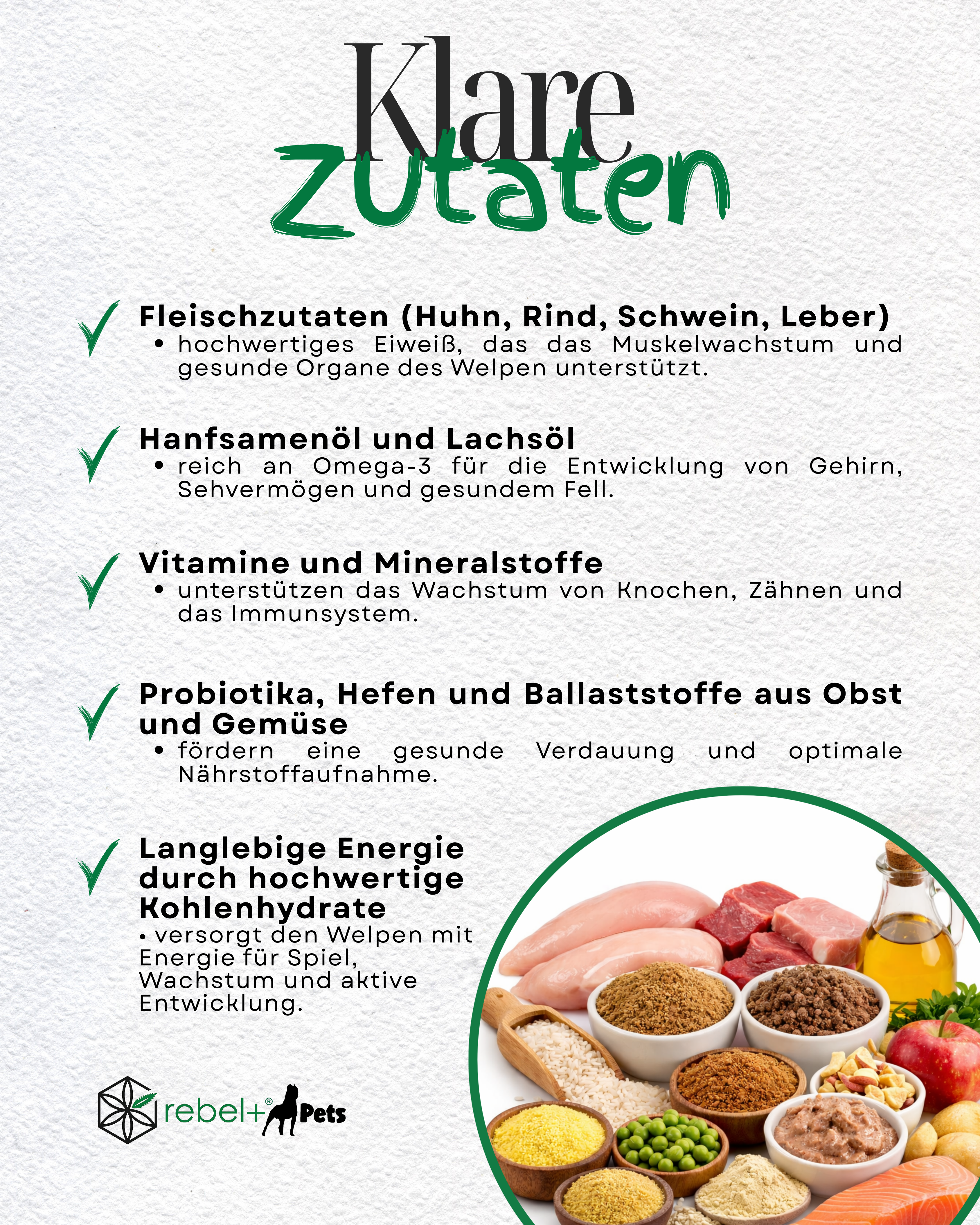 Energy Puppy - Hundetrockenfutter mit CBD | 3kg.