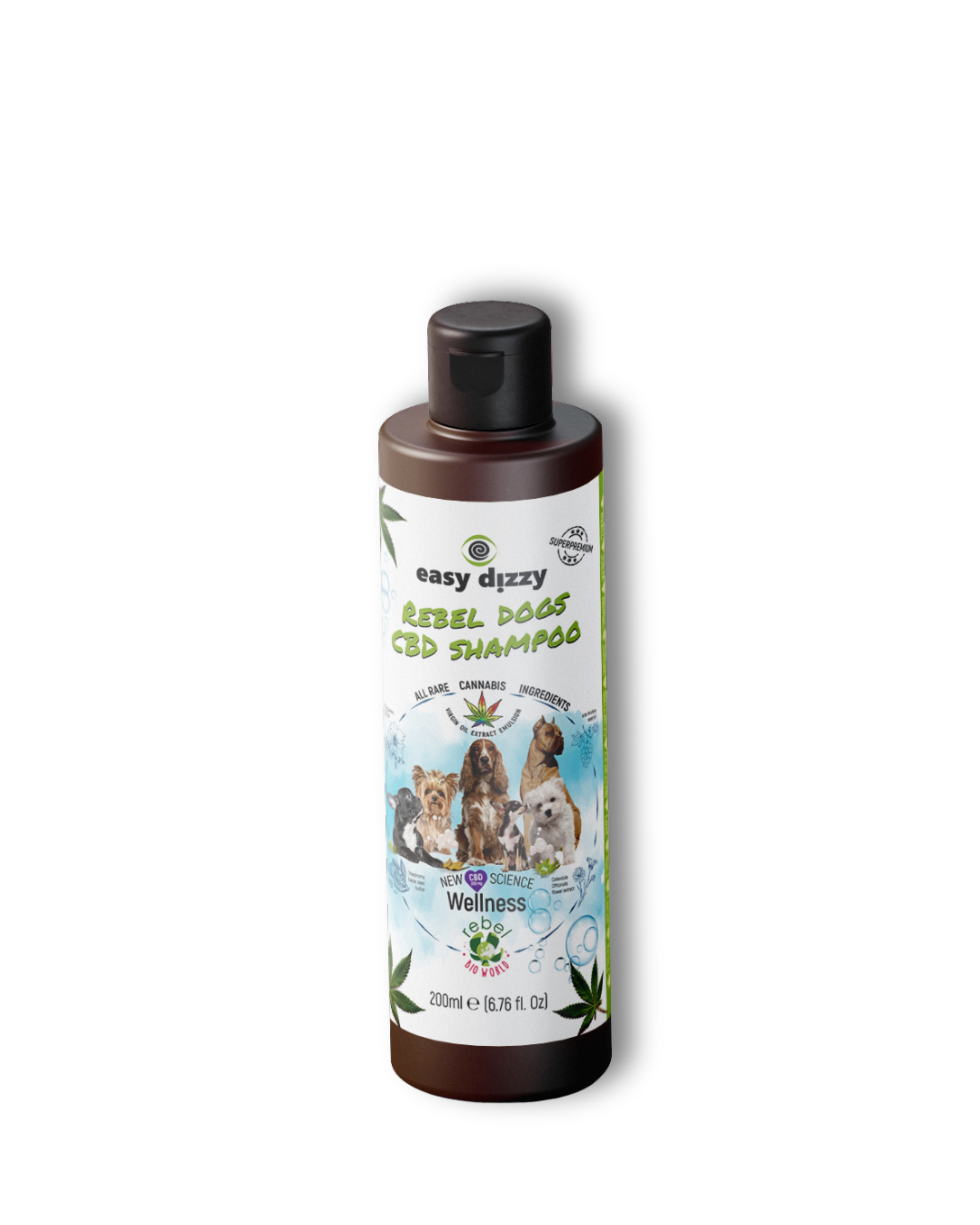 Premium Hundeshampoo mit CBD | 200ml.