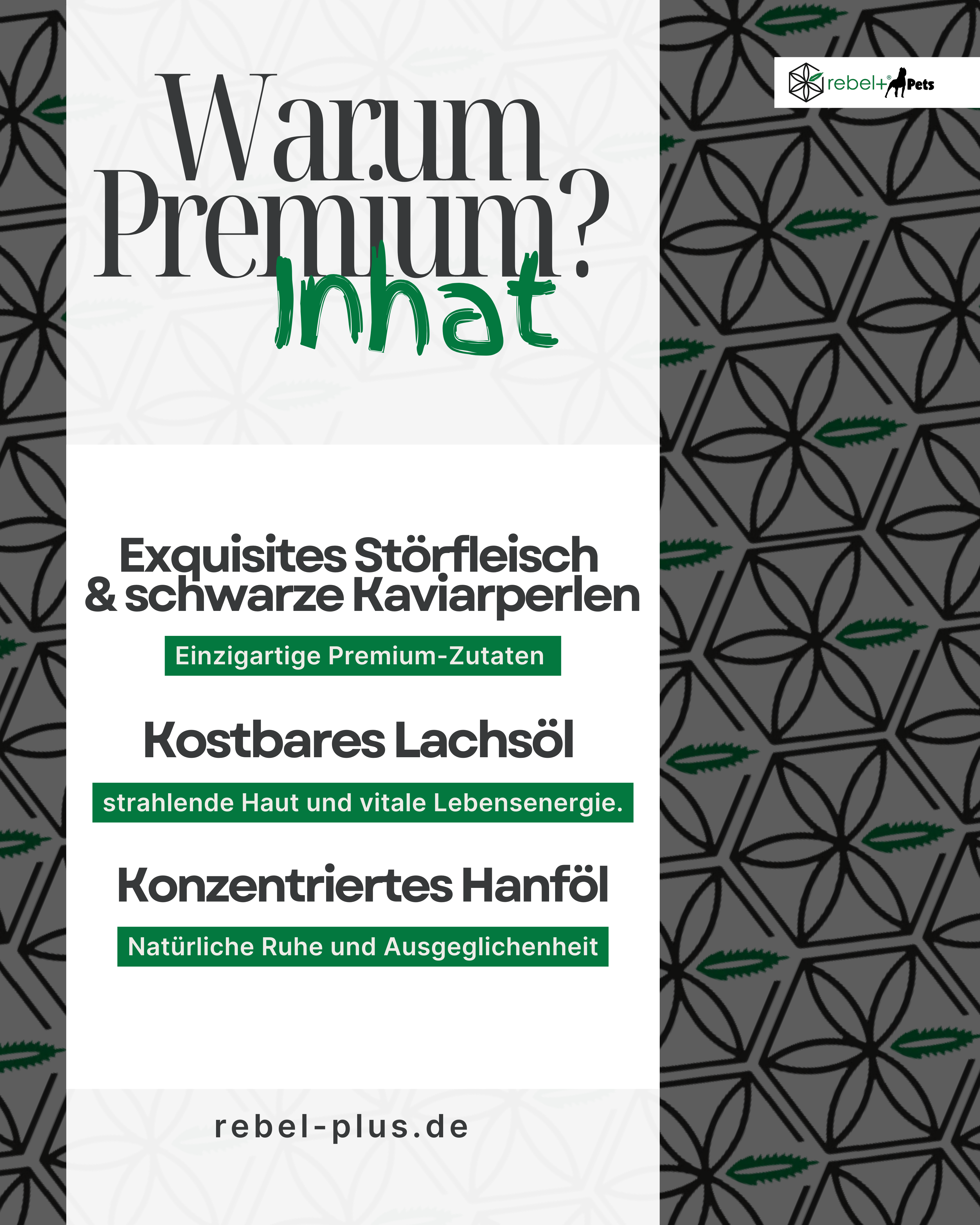 Canned - Premium Katzen-Nassfutter mit CBD (Dose) | 405g.